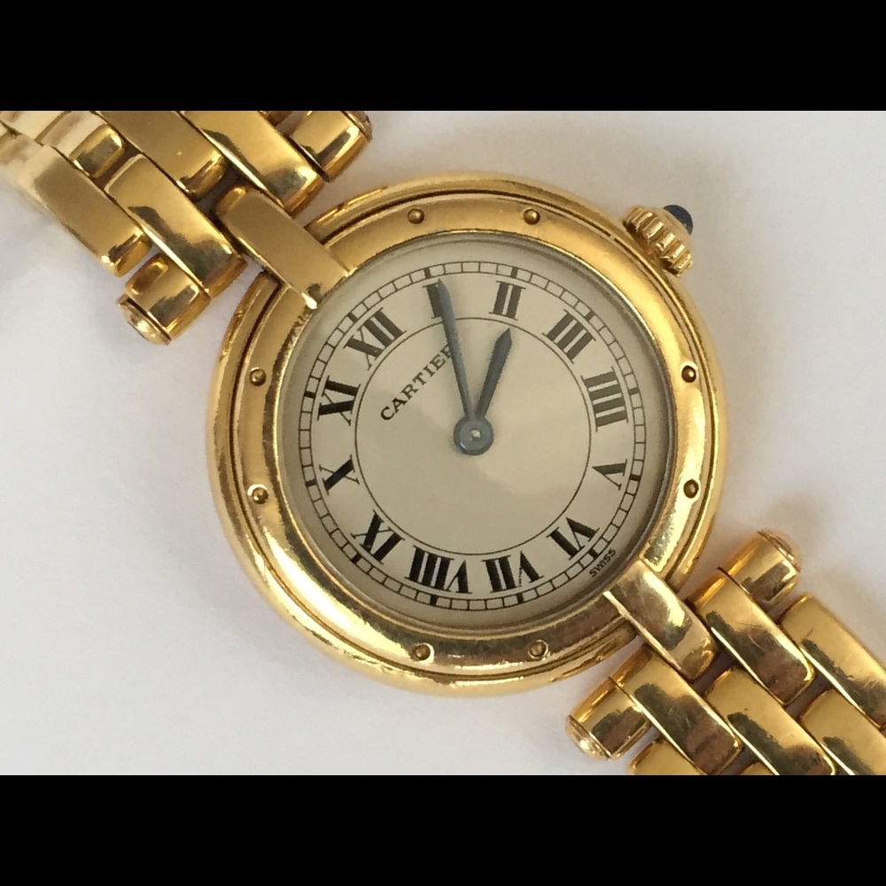 COPY - Ladies Cartier Panthere Vendome 18k YG Watch